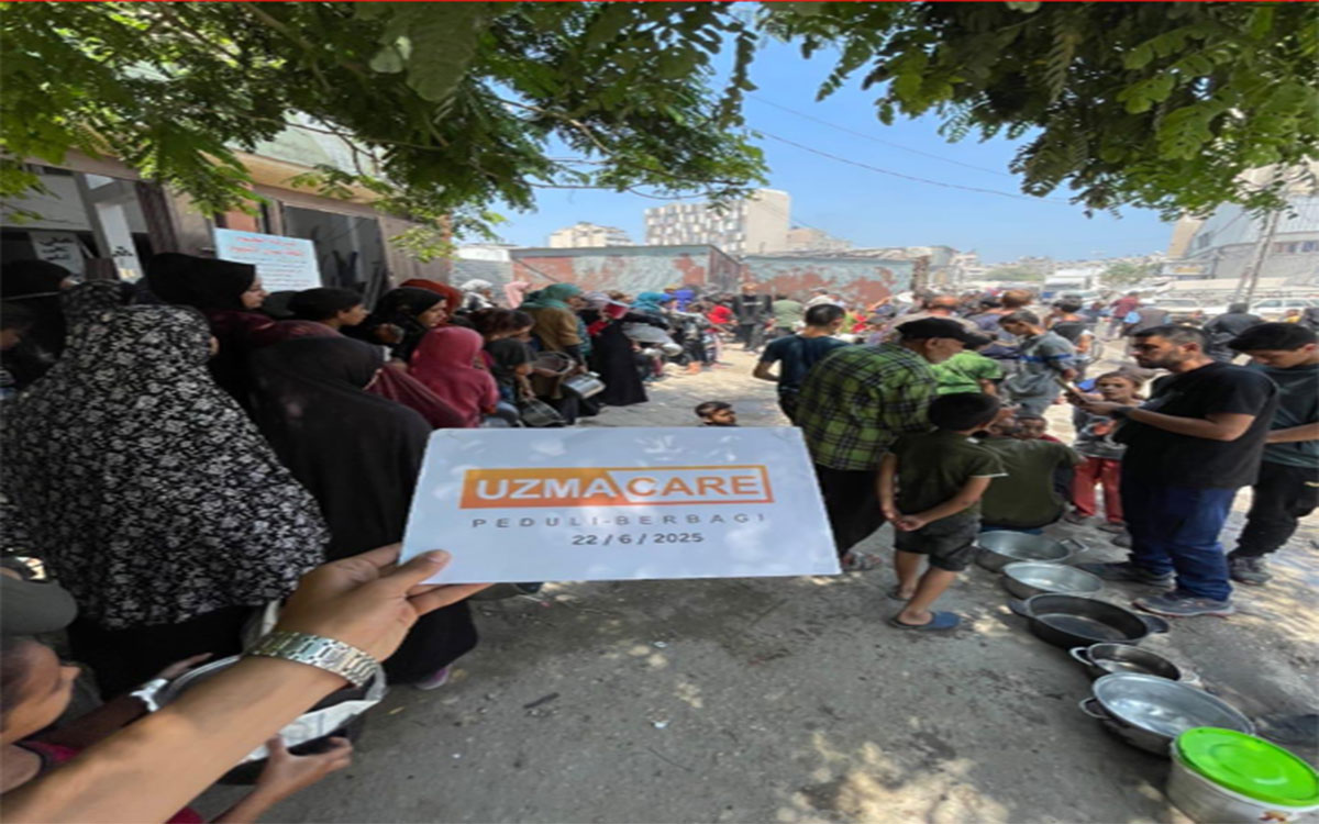 Hangatnya Bantuan Makanan: 22 Juni, Gaza