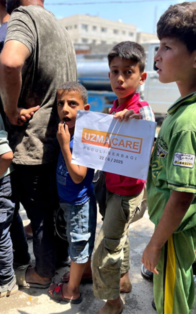 Hangatnya Bantuan Makanan: 22 Juni, Gaza