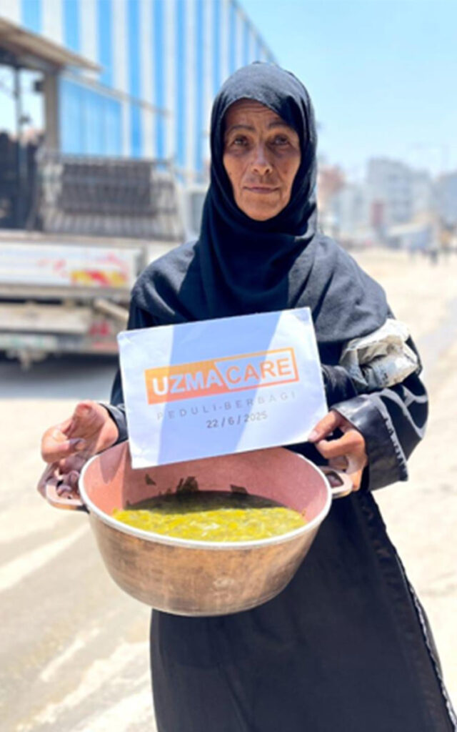 Hangatnya Bantuan Makanan: 22 Juni, Gaza