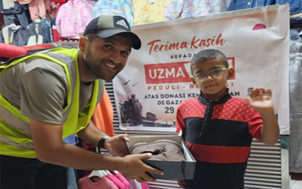 Melindungi Langkah Kaki Kecil: Sepatu Baru Gaza