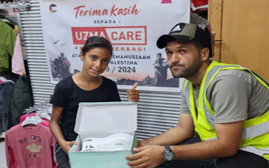 Melindungi Langkah Kaki Kecil: Sepatu Baru Gaza