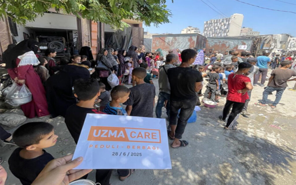 Distribusi Sup Hangat: Untuk Warga Gaza di Tengah Keterbatasan
