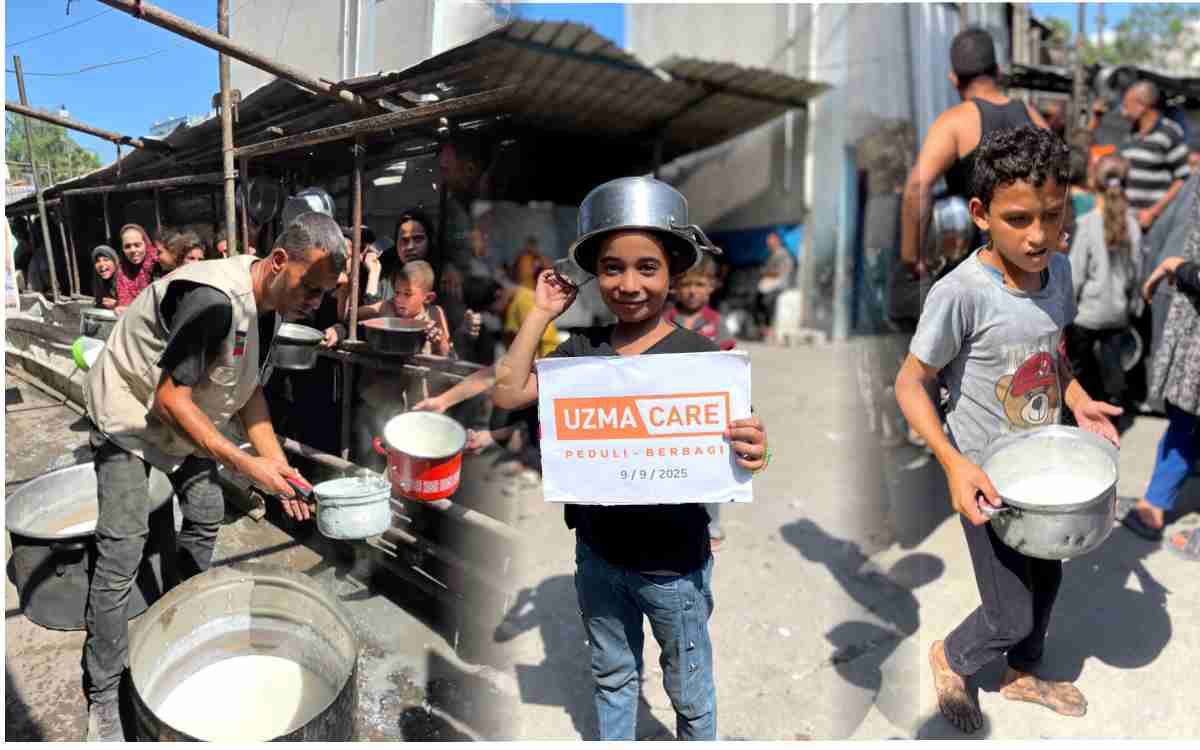 Distribusi Makanan Warga Gaza