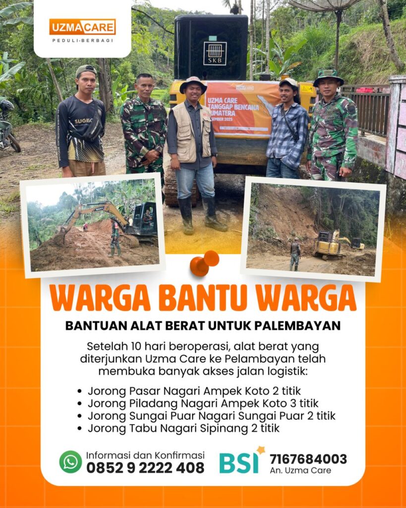 Distribusi Bantuan Tahap 4: Palembayan, Kabupaten Agam