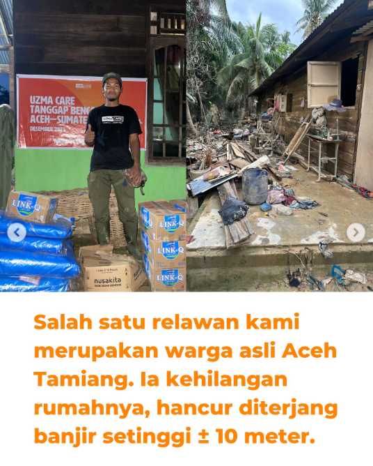 Distribusi Bantuan Tahap 8: Suka Makmur,Aceh Tamiang