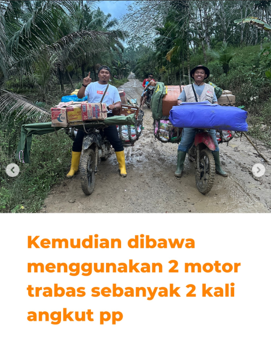 Distribusi Bantuan Tahap 8: Suka Makmur,Aceh Tamiang