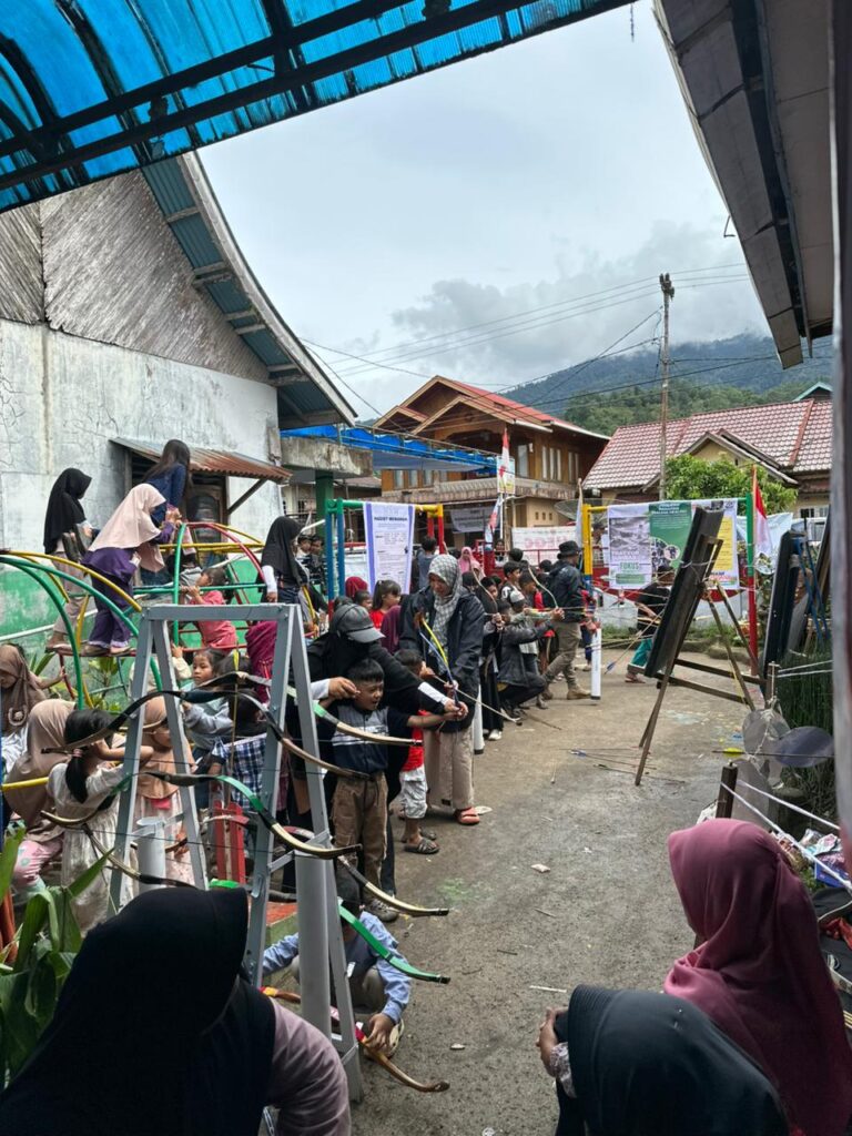 Trauma Healing Anak Malalak yang Terdampak Galodo