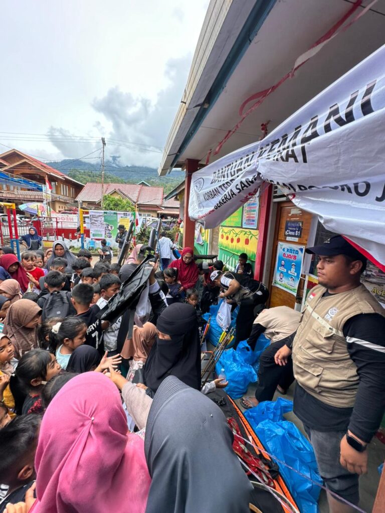 Trauma Healing Anak Malalak yang Terdampak Galodo