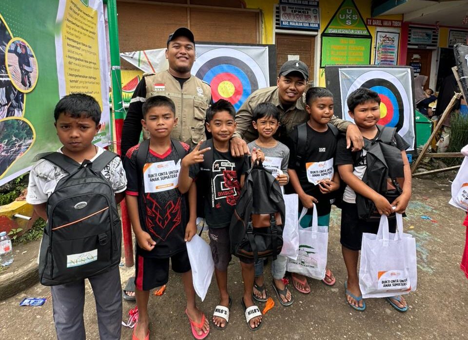 Trauma Healing Anak Malalak yang Terdampak Galodo
