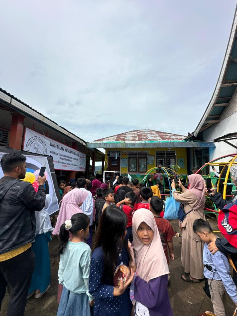 Trauma Healing Anak Malalak yang Terdampak Galodo