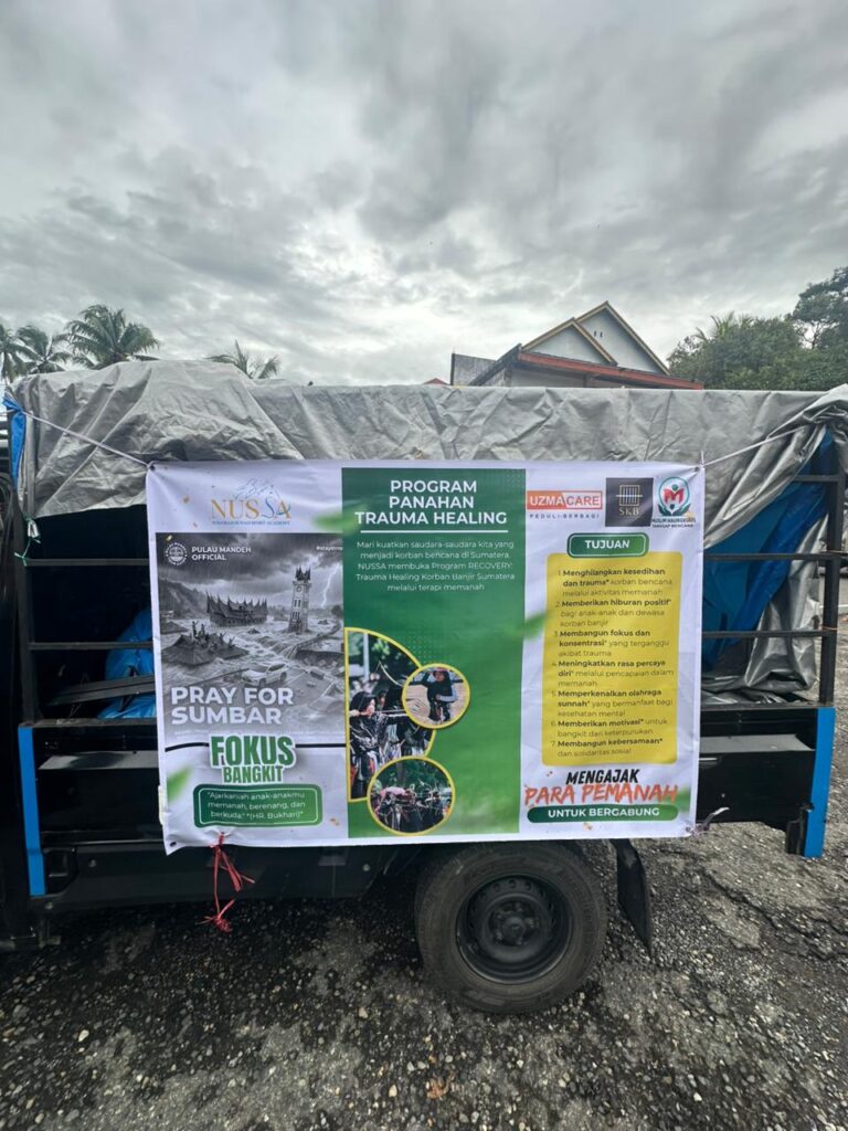 Trauma Healing Anak Malalak yang Terdampak Galodo