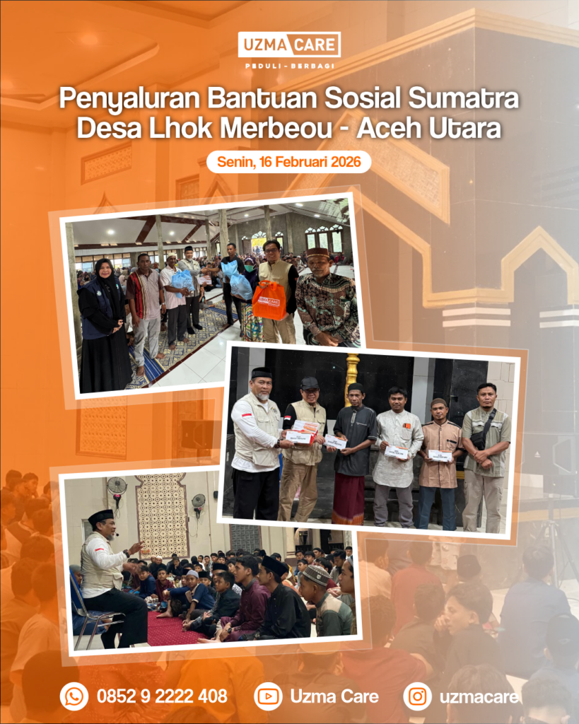 Air Mata Syukur Aceh: 476 Amanah Disampaikan Uzma Care