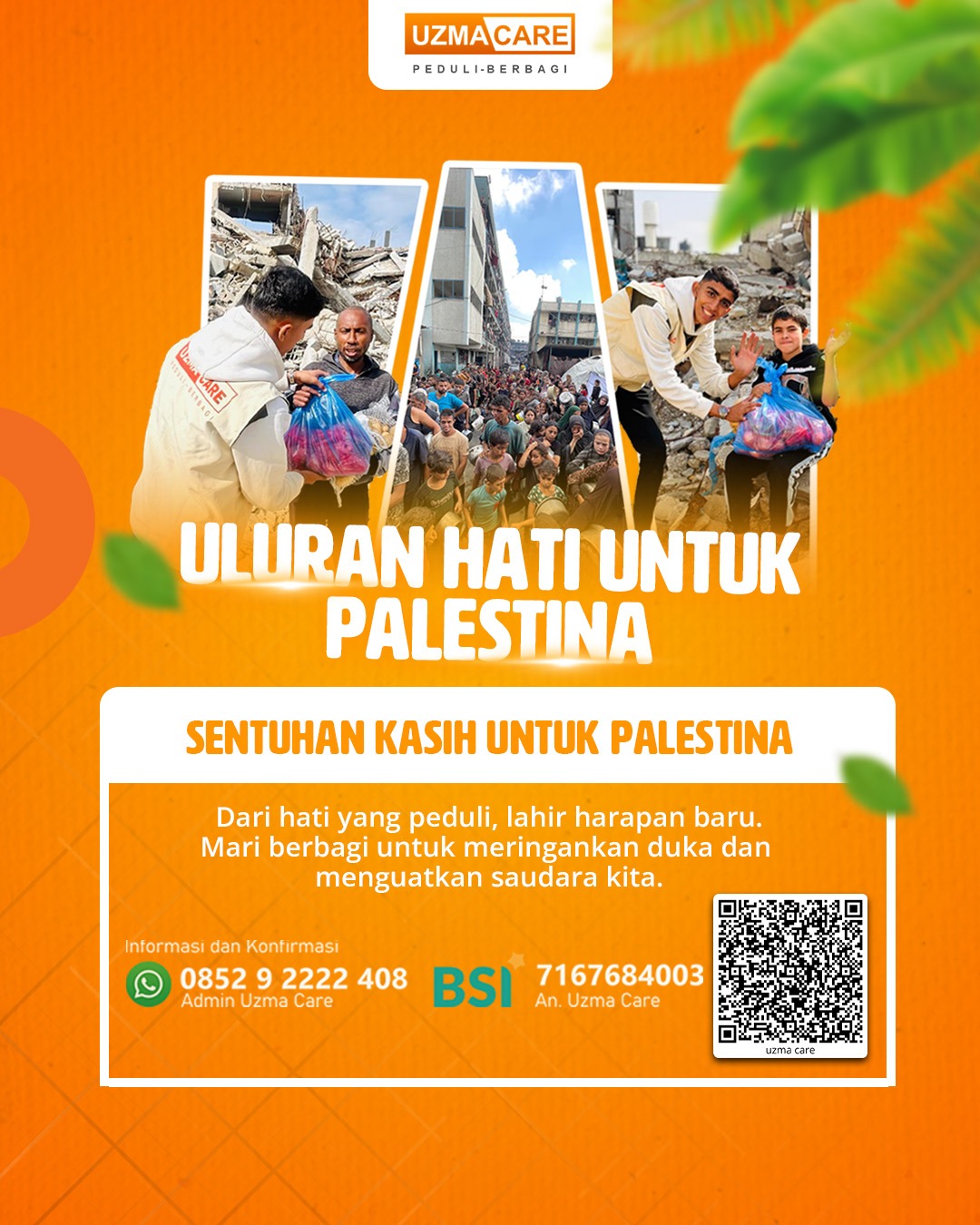 Uluran Hati Untuk Palestina Uluran Hati untuk Palestina: Sentuhan Kasih bagi Warga Gaza